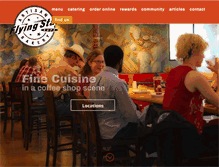 Tablet Screenshot of flyingstarcafe.com